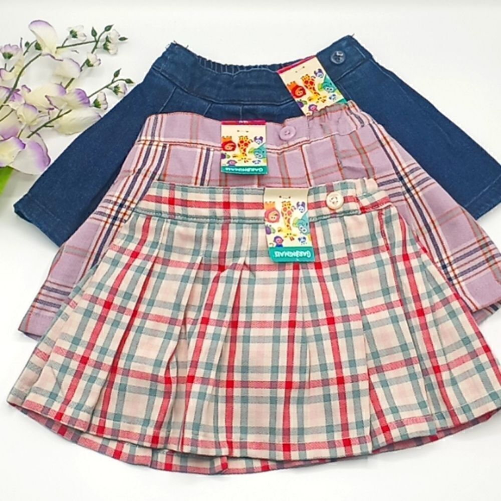Baby Girl Pleated Skorts Skirts Size 18M